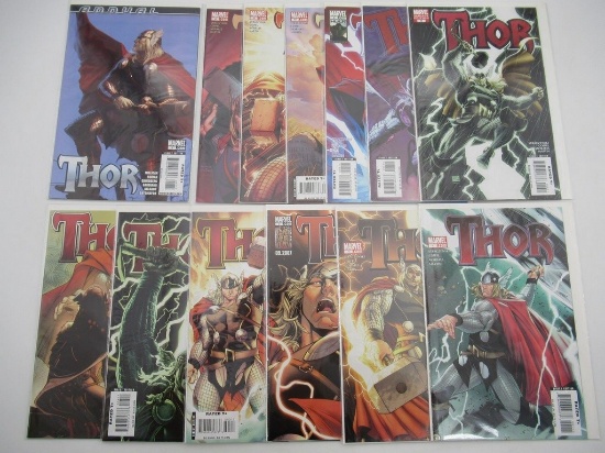 Thor (2007) #1-7/9-12 + Annual #1/1st Loki as Female