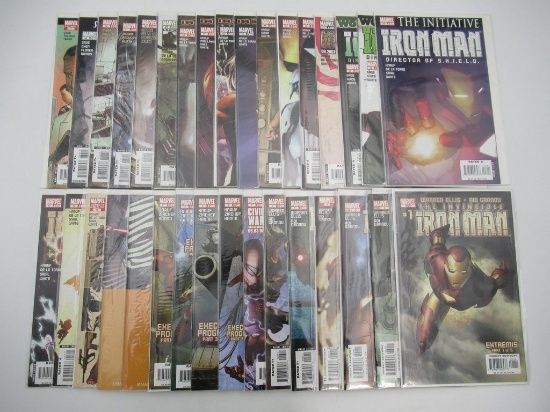 Invincible Iron Man (2004) #1-11/13-32/34 + Annual #1