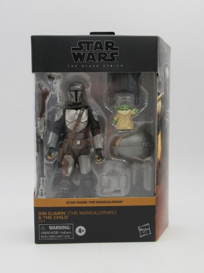 Din Djarin and The Child (Deluxe) Star Wars Black Series Exclusive