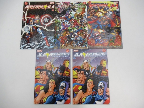 JLA/Avengers #1-4 + Extra #1