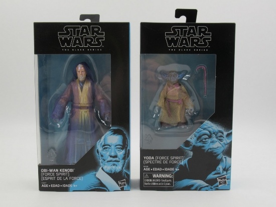 Yoda + Obi-Wan Kenobi Exclusive Star Wars Black Series Figures