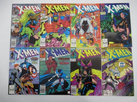Uncanny X-Men #246/248/253/256/257/267/268/269