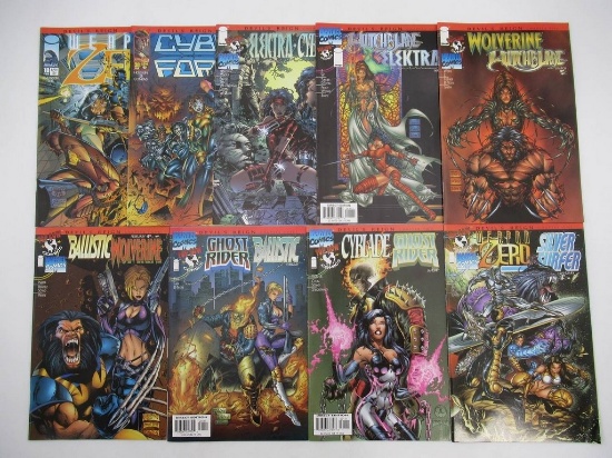Devil's Reign/Marvel + Top Cow #1-7 (Set) + 2 Interludes