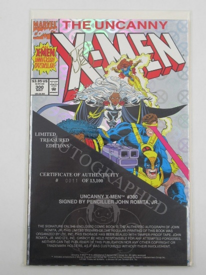 Uncanny X-Men #300 Signed by John Romita Jr.