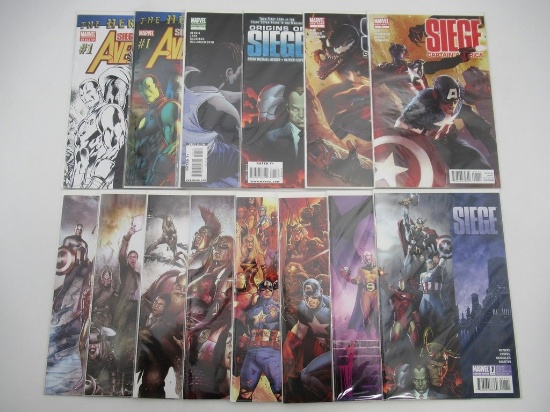Siege/Siege Embedded + More Comic Lot/Marvel