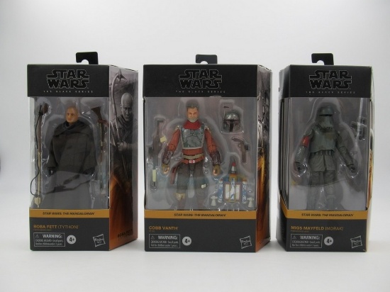 The Mandalorian Star Wars Black Series Figure Lot