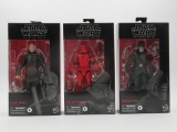 Knight of Ren/Sith Jet Trooper/Dooku Star Wars Black Series Figures