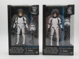Han Solo/Luke Skywalker Star Wars Black Blue Wave Series Figures