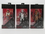 Chewbacca/Captain Phasma/Poe Dameron Star Wars Black Series Figures