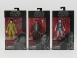 Leia/Poe Dameon/Rose Star Wars Black Series Figures