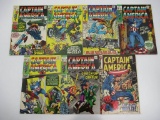 Captain America #106/120/123/125/127/128/129