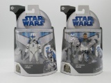 Arc Trooper Echo + Clone Pilot Hawk (Clone Wars, Target Exclusives)