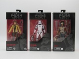 Jannah/Jet Trooper/Luke Skywalker Star Wars Black Series Figures