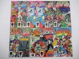 Marvel Super-Heroes Secret Wars #1-8 + 10 + 12/Key Black Costume