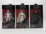 Kylo Ren/Luke Skywalker/Stormtrooper Star Wars Black Series Figures
