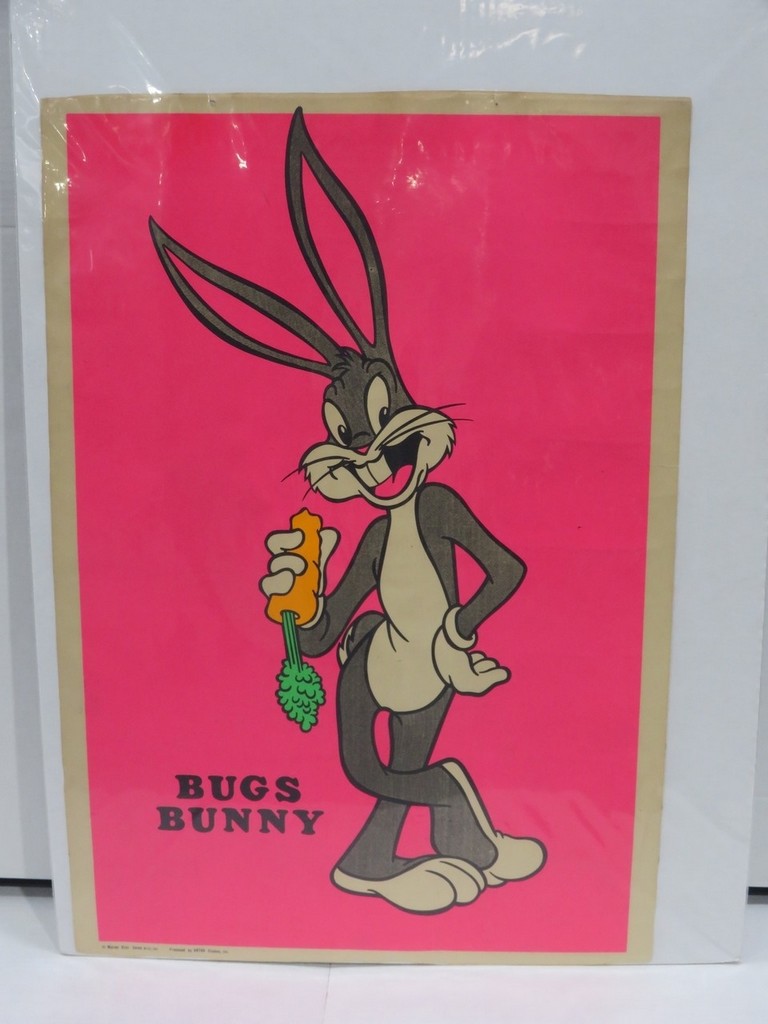 1970s Era Bugs Bunny Looney Tunes Black Light | Proxibid