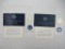 1971 + 1974 Eisenhower Dollars 40% Silver Dollars