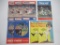 Detroit Tigers Baseball Scorebook Lot 1971-1974 w/Autographs