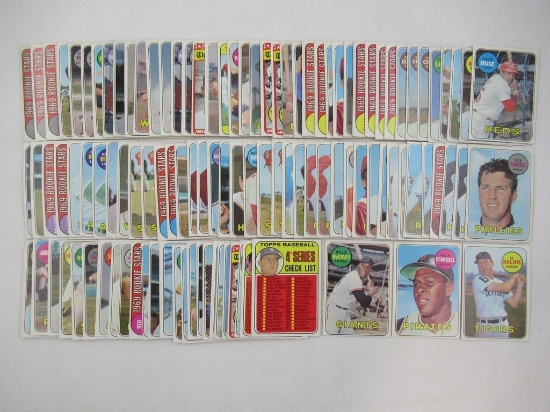 1969 Topps Baseball Card Lot/Kaline/Stargell/McCovey/More