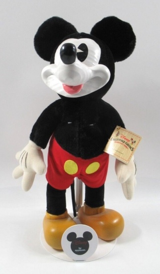 Disney Collectible Classics Woodsculpt Series Mickey Mouse Plush