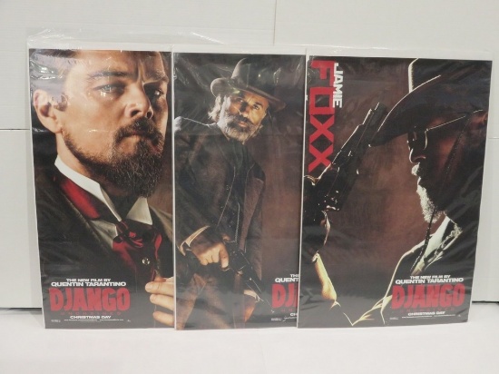 Django 2012 One Sheet Posters Set of (3)