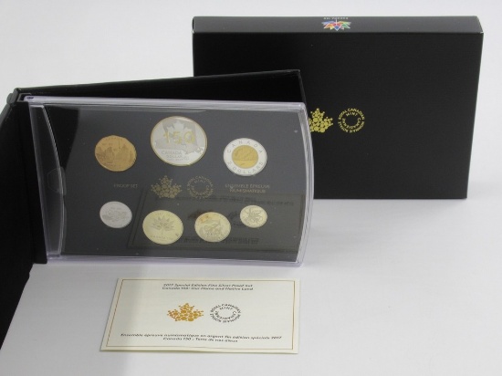 2017 Canada 150 Home Native Land Spec. Ed. Silver Proof 7-Coin Set