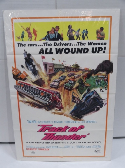 Track of Thunder 1967 Tom Kirk One Sheet Poster