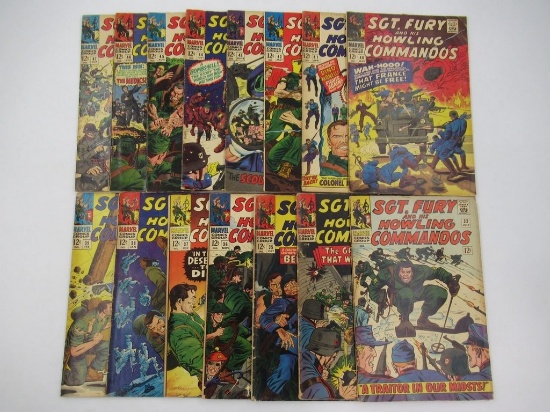 Sgt. Fury/Howling Commandos #32/33/35-47