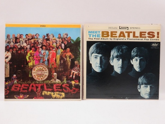 The Beatles LP Vinyl Record Lot of (2)