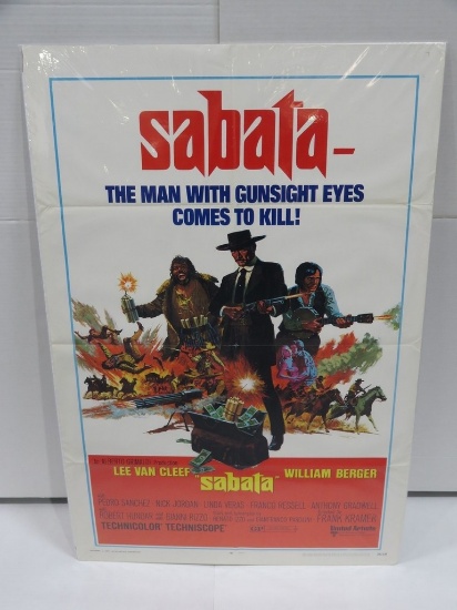 Sabata 1970 Western One Sheet Poster