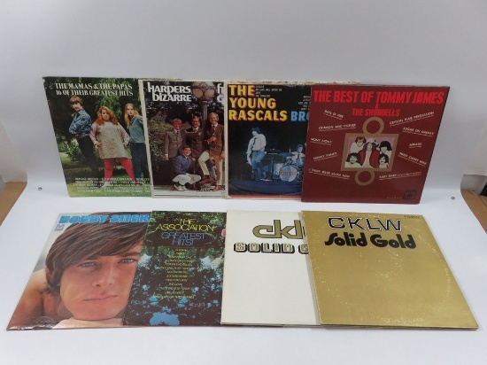Classic Rock & Pop Vinyl Record Lot of (8)