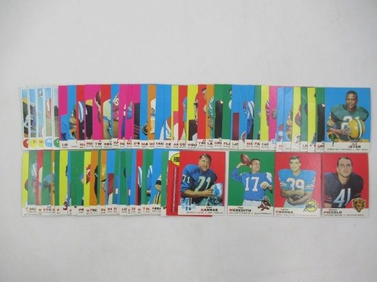 1969 Topps Football Card Lot Piccolo/Csonka/Meredith + More