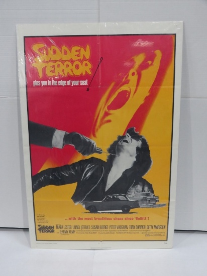 Sudden Terror 1971 Eyewitness One Sheet Poster