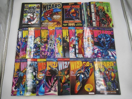 Wizard Magazine #1-20 + Inserts/Specials/Book/Price Guide