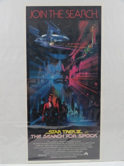 Star Trek III: The Search For Spock RARE Australian Daybill Poster