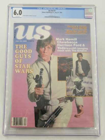 Star Wars US Magazine 1980 CGC 6.0/Luke Skywalker