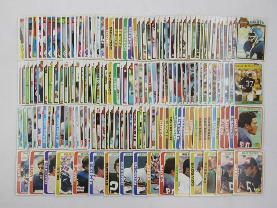 1978 to 1984 Topps Football Cards Lot