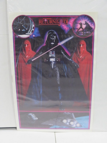 Star Wars Return of the Jedi 1983 Darth Vader & Praetorian Guard Poster