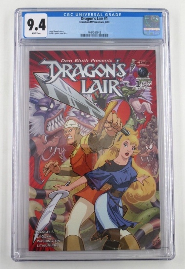 Dragon's Lair #1 CGC 9.4 2003 CrossGen/CGE Don Bluth