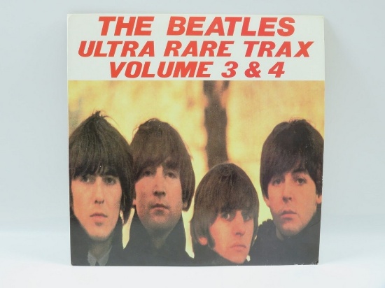 The Beatles Ultra Rare Trax Vol. 3 & 4 1988 Unauthorized Vinyl Record