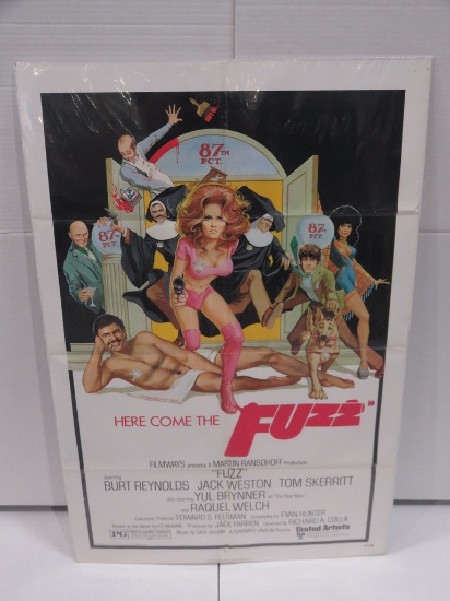 Here Come The Fuzz 1972 Burt Reynolds One Sheet Poster