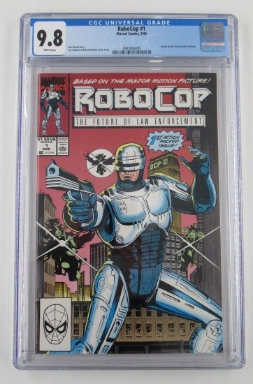 Robocop #1 CGC 9.8 1990/Marvel