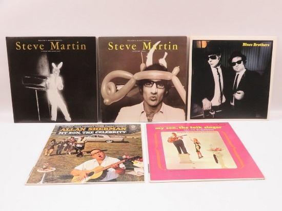 Comedy Vinyl Record Lot of (5)