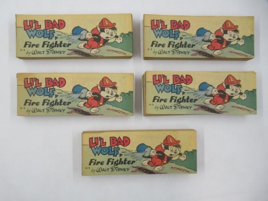 Disney 1951 Li'l Bad Wolf Wheaties Flip Book Comic Lot of (50)