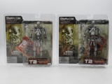 T2 Terminator T-800 Endoskeleton Figure Lot of (2)