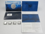 Lot of (4) 2012 Royal Canadian Mint $20 Fine Silver Polar Bear Coins