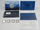 Lot of (4) 2012 Royal Canadian Mint $20 Fine Silver Polar Bear Coins