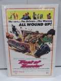 Track of Thunder 1967 Tom Kirk One Sheet Poster
