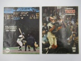 Detroit Tigers 1965 + 1966 Baseball Yearbooks