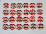The Beatles Fan Club Buttons Lot of (24)